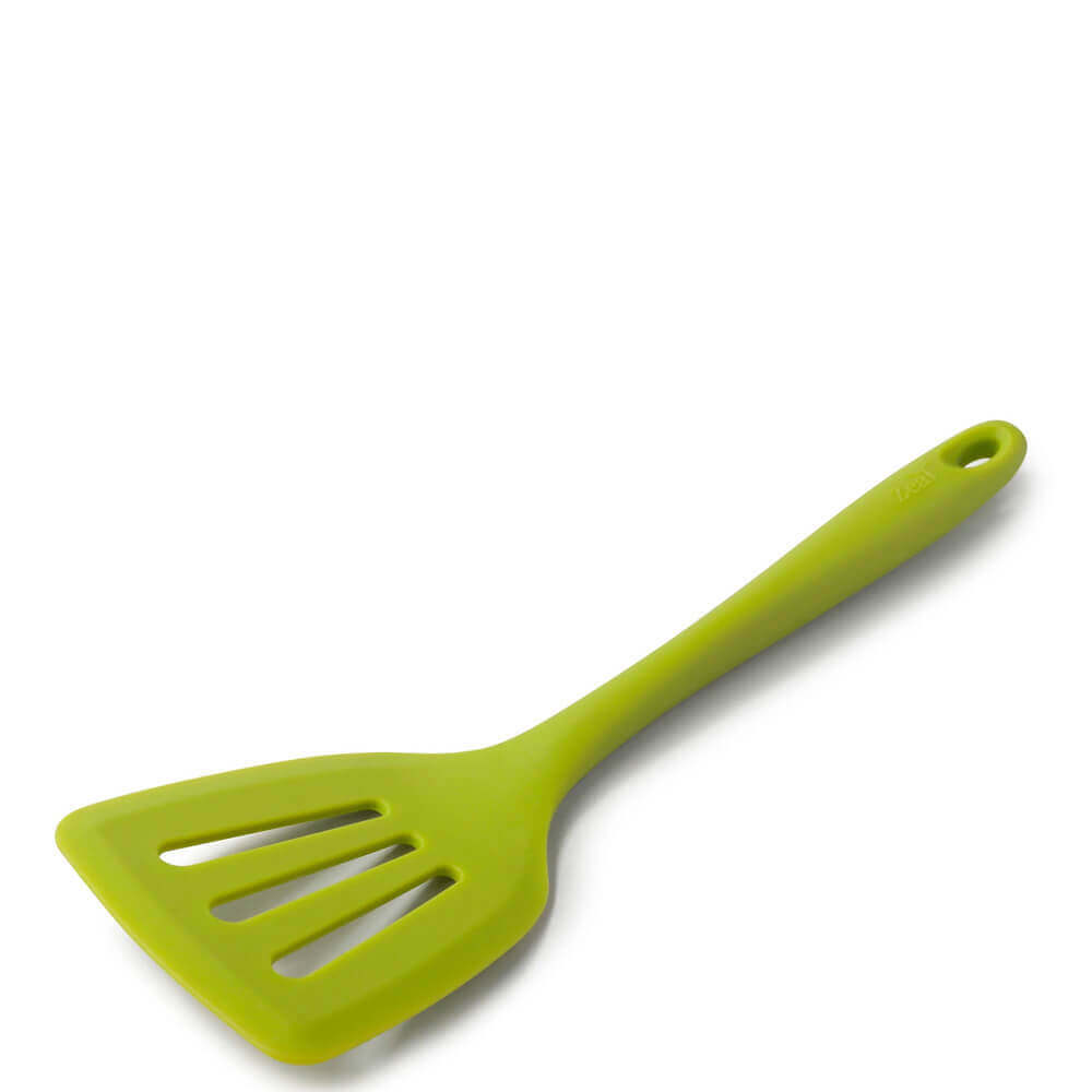 Zeal Silicone Lime Flexible Slotted Turner 30cm